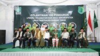 Bupati Apriyadi Lantik Pengurus LPBHNU se-Kecamatan Wilayah Timur