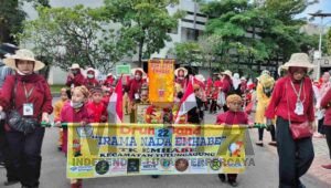 Meriahkan Peringatan Hari Kartini 2023, TK Emhabe Tulungagung Tampilkan Drum Band