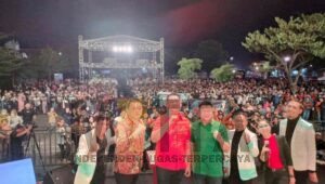 Launching Trayek Bus Bagong Surabaya-Tulungagung PP, Ribuan Penonton Terhibur Penampilan Ratu Ambyar Indonesia