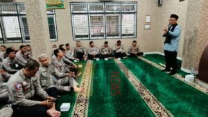 Direktorat Lalu Lintas Polda Sumsel Berdzikir