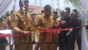 Hadiri Acara Pungguhan di Desa Melati II, Ini Pesan Bupati dan Wabup Sergai 
