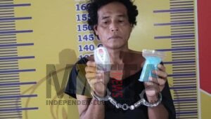 Bawa 104,52 Gram Sabu, Mamat Diringkus