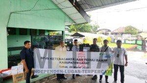 BPJS Ketenagakerjaan Salurkan Tanggung Jawab Sosial Lingkungan Korban Banjir Lahat