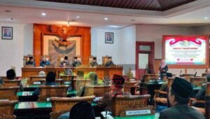 DPRD Tulungagung Gelar Rapat Paripurna Penyampaian LKPJ 2022 