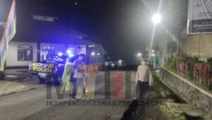 Jalankan Perintah Kapolres, Piket Mako Polsek Cikidang Amankan Sholat Tarawih