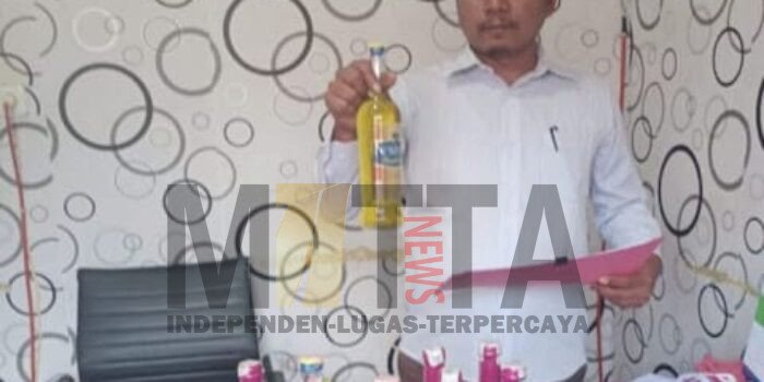 Razia Pekat, Polsek Prabumulih Barat Sita Minuman Keras