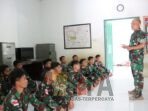 Beri Motivasi Tugas, Dandim 1206/Psb Kunjungi Pos Satgas Pamtas RI – Malaysia di Kecamatan Badau