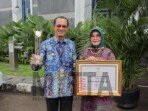Berhasil Tekan Penyebaran Covid-19, Pemkot Palembang Terima Penghargaan PPKM Award 2023