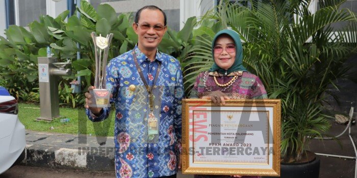 Berhasil Tekan Penyebaran Covid-19, Pemkot Palembang Terima Penghargaan PPKM Award 2023