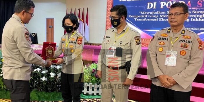 Rakernis SDM Polda Sumsel, Polres Prabumulih Sabet 2 Prestasi