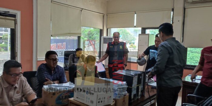 Kejati Geledah Gedung KONI Sumsel