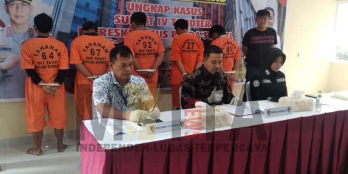 Ditreskrimsus Polda Sumsel Kembali Grebek Dua Gudang Pengolahan BBM Ilegal, 291 Ton Didapati