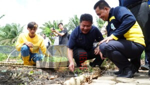Herman Deru Apresiasi Ivonne Setiawati Sulap Sampah Oganik Jadi Media Tanam Dalam Satu Detik