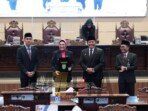 DPRD Sumsel dan Pemrov Paripurna LXIII Soal LKPJ 2022
