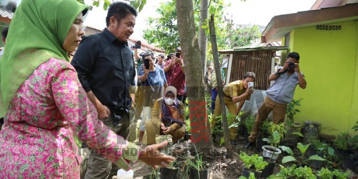 Herman Deru Rekomendasikan Kelurahan Sialang Jadi Contoh Penerapan GSMP