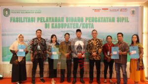Wakil Bupati Kapuas Hulu Membuka Acara Fasilitasi Pelayanan Bidang Pencatatan Sipil di Kabupaten/Kota