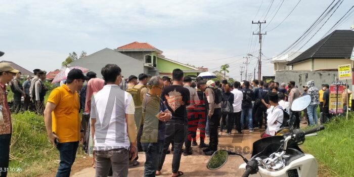 Pengukuran Tapal Batas Tanah Penyidik Harda Batal