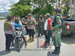 Yakinkan Yalimo Aman dan Kondusif, Satgas Yonif R 142/KJ Gelar Sweeping Gabungan