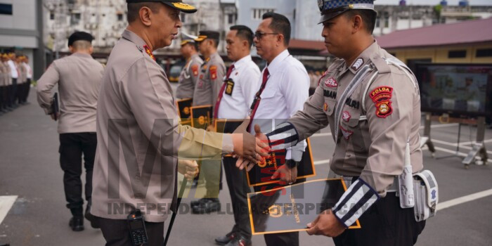 Ditlantas Polda Sumsel Dapat Penghargaan Lantaran Aplikasi Bravo