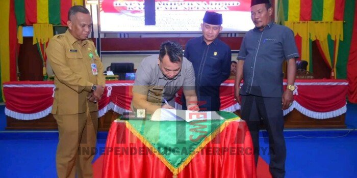 Jalankan Fungsi Legislasi Tahun 2022 DPRD Lingga Sahkan 11 Ranperda Menjadi Perda
