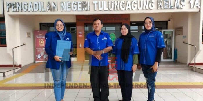 Ajukan Perlindungan Hukum dan Keadilan, DPC Demokrat Tulungagung Sambangi PN