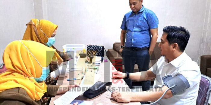 Deteksi Dini Gangguan Kesehatan, Kejari Prabumulih Lakukan Ini