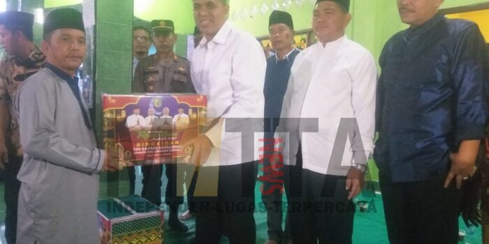 Tim 3 Safari Ramadan Pemkab Sergai Sambangi Masjid Nurul Iman 