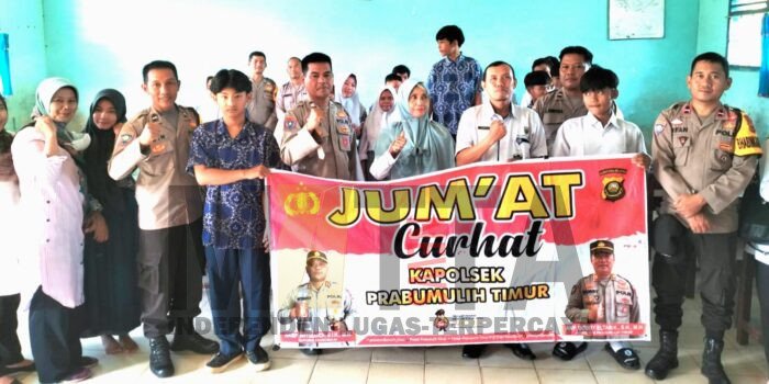 Jumat Curhat Polsek Prabumulih Timur di Tunas Bangsa Sampaikan Ini
