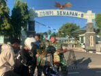 Gelar Jumat Berkah, Kompi Senapan B Yonif 144/JY Semakin Dekat Dengan Masyarakat