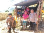 Peduli Kemanusiaan, Ditbinmas Polda Sulbar Bantu 5 Anak Yatim di Sondoang