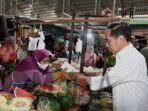 Jelang Hari Raya Idul Fitri 1444 H, Presiden Cek Harga Kebutuhan Pokok di Pasar Kelapa Cilegon