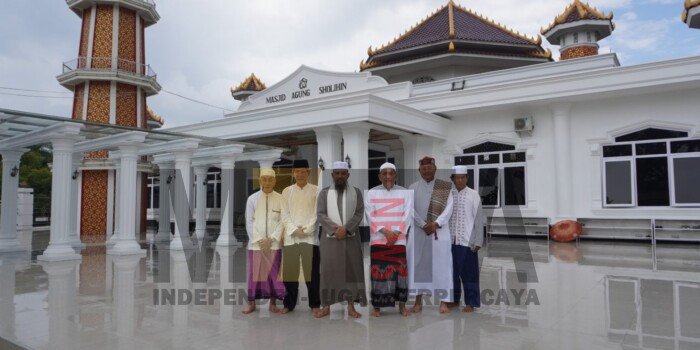 Al Muhajirin Masjid Megah Dibangun Infak Petani Sawit 7 Miliar