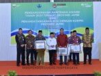 Bupati Batang Hari Terima Penganugrahan Paritrina Award Tahun 2022 Tingkat Provinsi Jambi