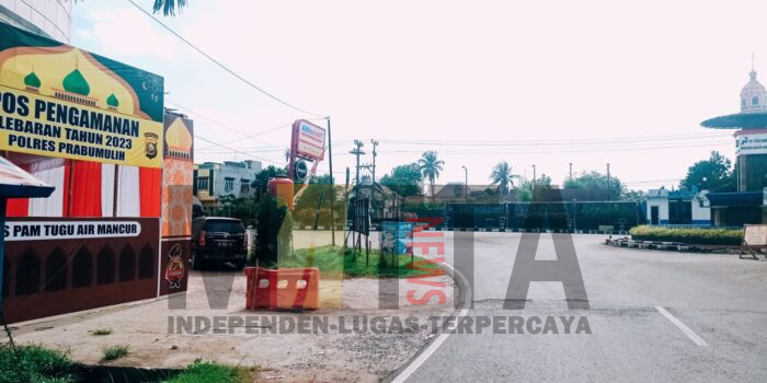 Tenda Merah Putih Pos Mudik Lebaran, Kabag Ops Polres Prabumulih Uraikan Ini