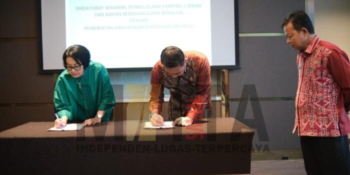 Pemkab Kapuas Hulu Mou dengan Dirjen PSLB3 Terkait Fasilitas Pengolahan Emas Skala Kecil di Boyan Tanjung