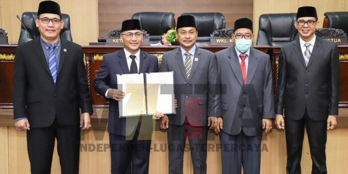 Pj Bupati Muba Terima Rekomendasi Atas LKPJ Tahun Anggaran 2022