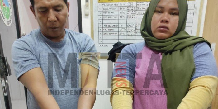 Polisi Nyamar, Tangkap Wanita dan Pria Jual Sabu Jelang Lebaran