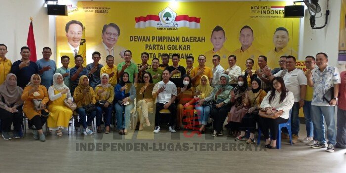 Puluhan Kader Partai Golkar Kota Palembang Siap Menangkan Pileg 2024