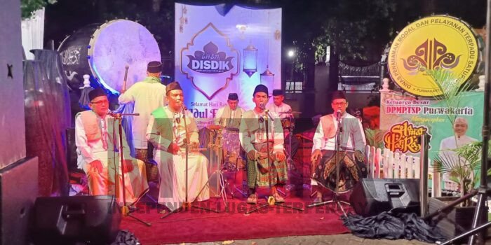 Semarak Festival Dulag dan Gema Takbir di Alun Alun Purwakarta