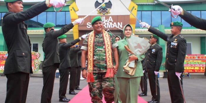 Forkopimda dan Prajurit Korem 043/ Gatam Lepas Brigjen Ruslan Effendy