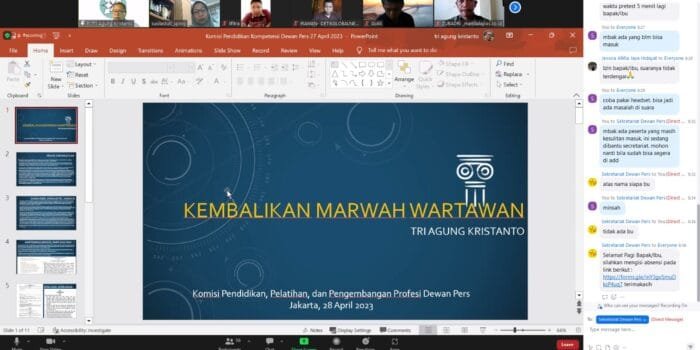 Ketua Komisi Pendidikan Dewan Pers: Tugas Jurnalis adalah Laku Moral