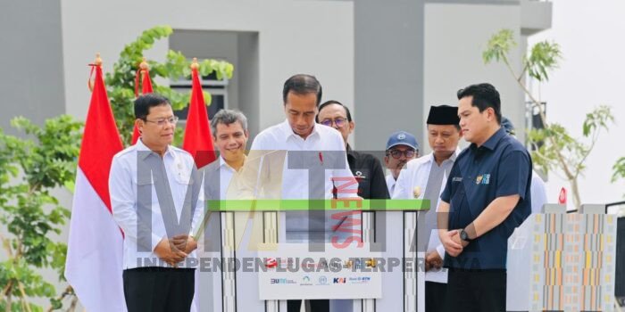 Presiden Jokowi Resmikan Hunian Milenial Apartemen Semesta Mahata Margonda Depok
