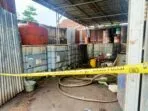 Gudang Penampungan Minyak Solar Ilegal Disegel