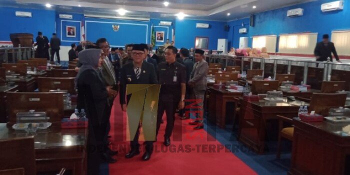 Sampaikan LKPJ Tahun Anggaran 2022, Bupati Empat Lawang Lakukan Rapat Bersama DPRD