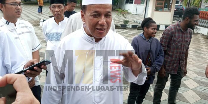 Rektor Unsri Rayakan Lebaran Bersama Mahasiswa Papua