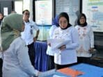 Hari Pertama Kerja Pasca Idul Fitri, Bupati Mamuju Sidak Perangkat Daerah