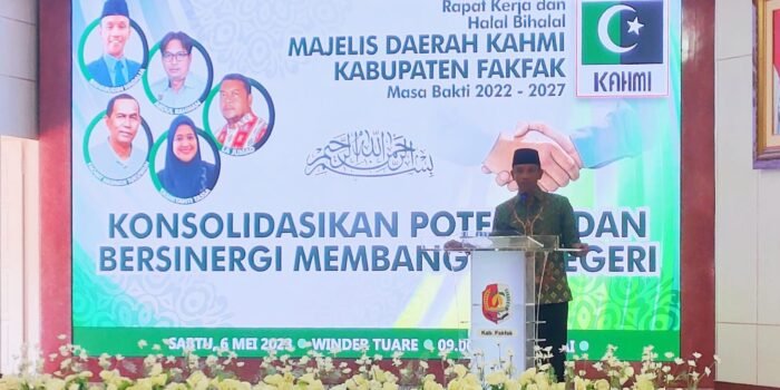 Raker, Baharudin Lahadalia: KAHMI Fakfak Harus Bersinergi Dengan Pemerintah Daerah