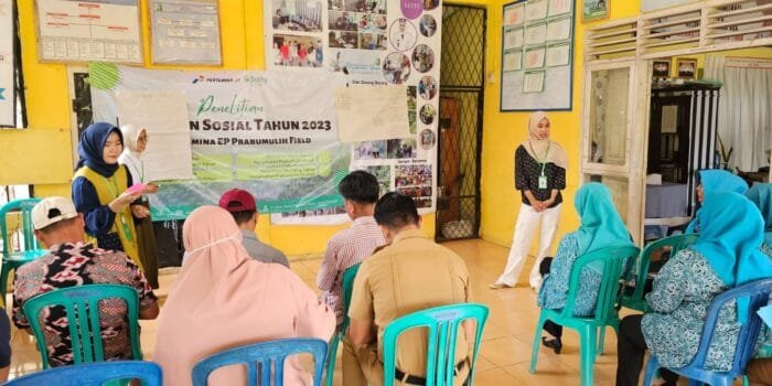 Social Mapping Pertamina Hulu Rokan Zona 4 Field Prabumulih di Muara Dua