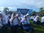 Sebanyak 1500 Siswa SMP dan SMA di Mamuju Ikuti Pencanangan Gerakan Minum Tablet Tambah Darah