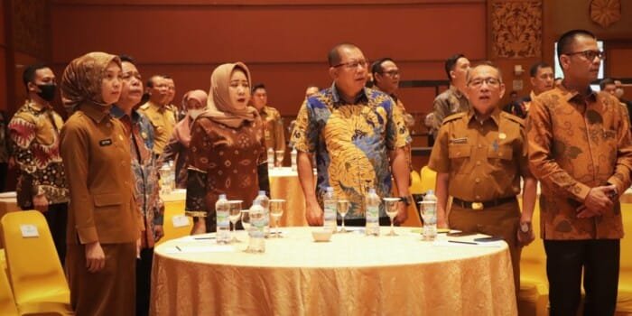 Pj Sekda Muba Musni Wijaya Ikuti Audiensi Penerapan Sistem Merit Manajemen ASN